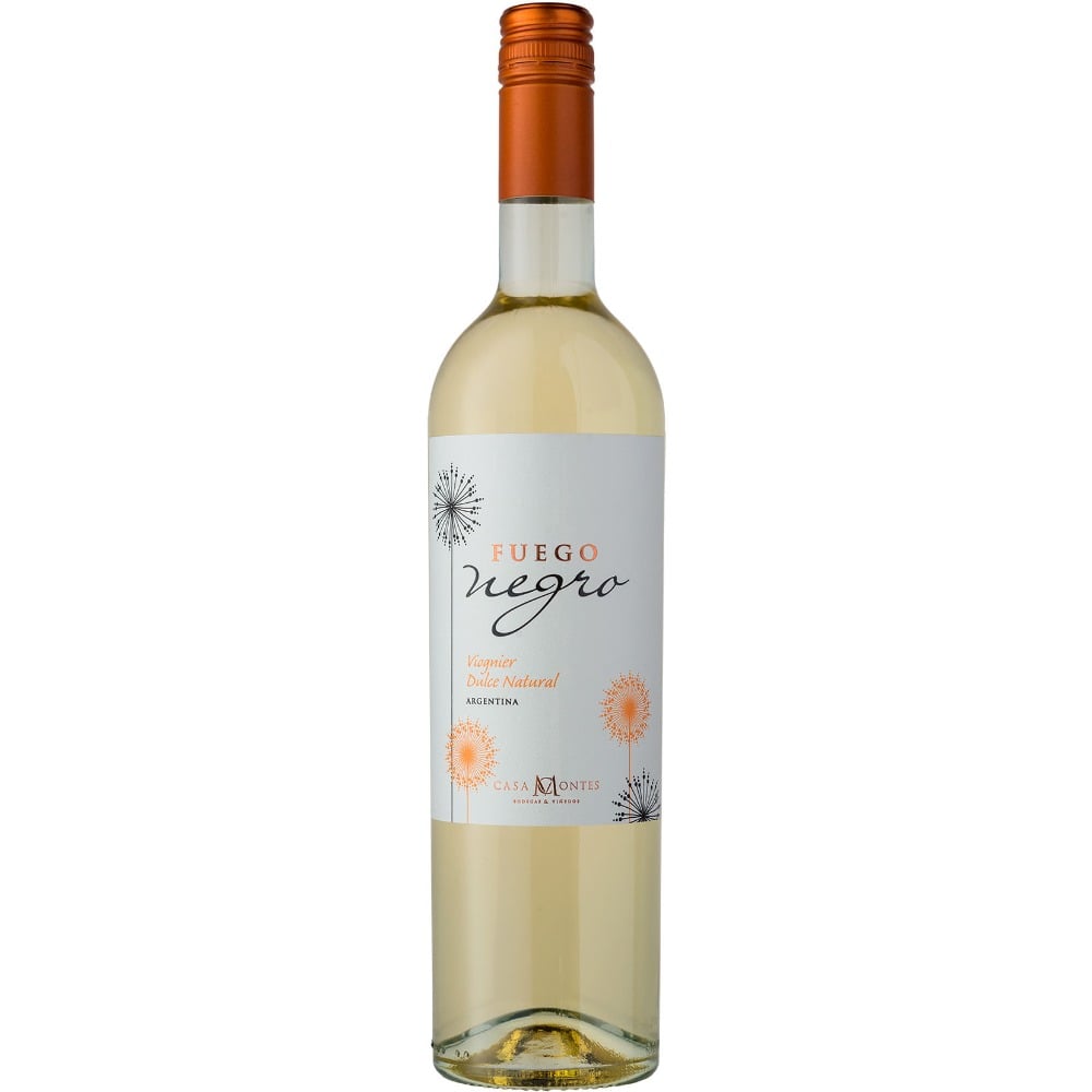 Vino blanco dulce Viognier Fuego Negro 750 ml