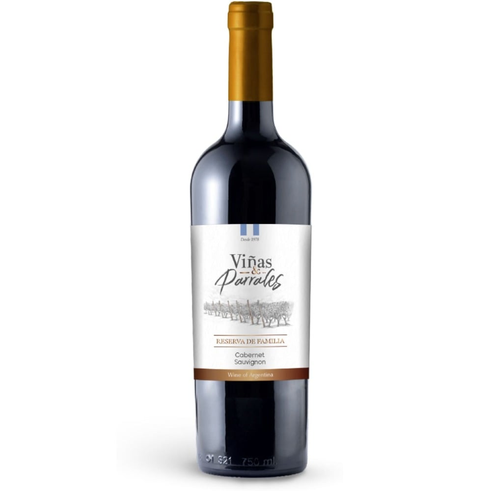 Vino tinto Cabernet Reserva Viñas y Parrales 750 ml