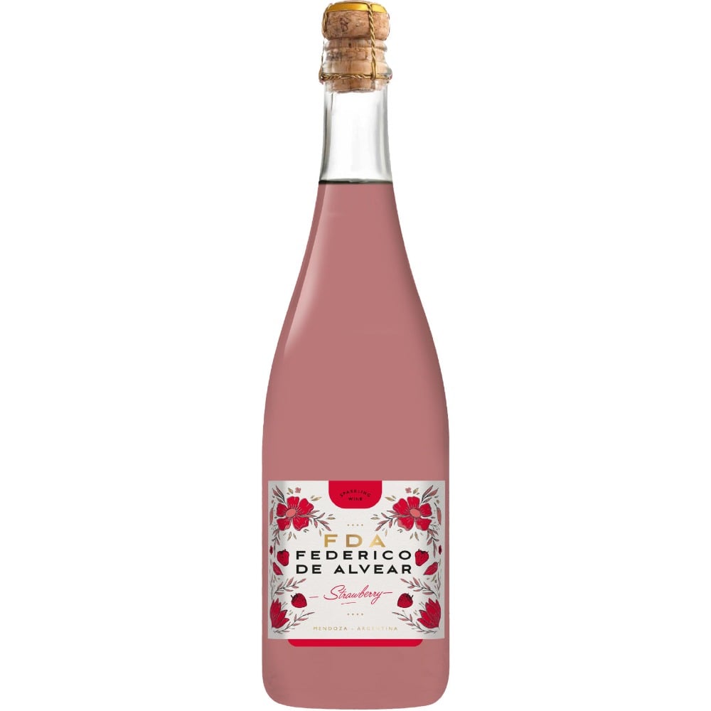 Espumante Ederico De Alvear Strawberry 750 Ml