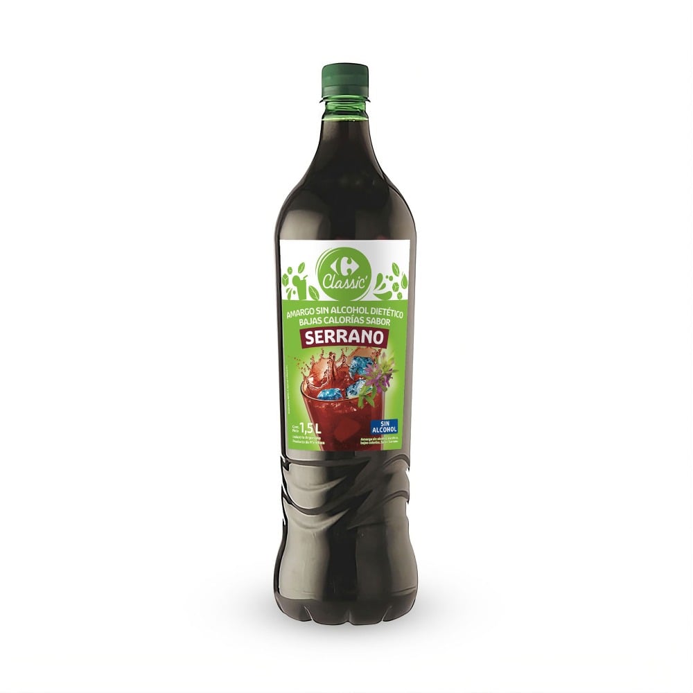 Aperitivo sin alcohol Serrano Carrefour Classic 1,5 lts