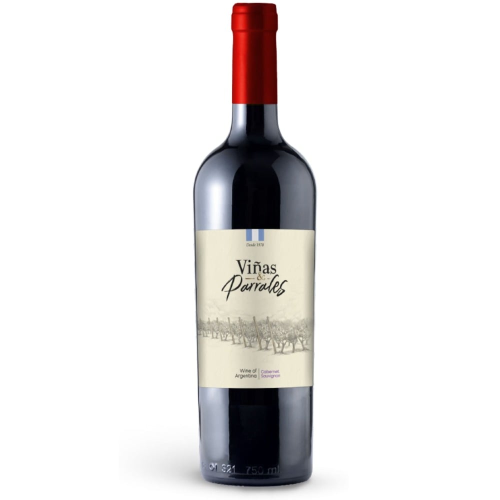 Vino tinto Cabernet Viñas y Parrales 750 ml