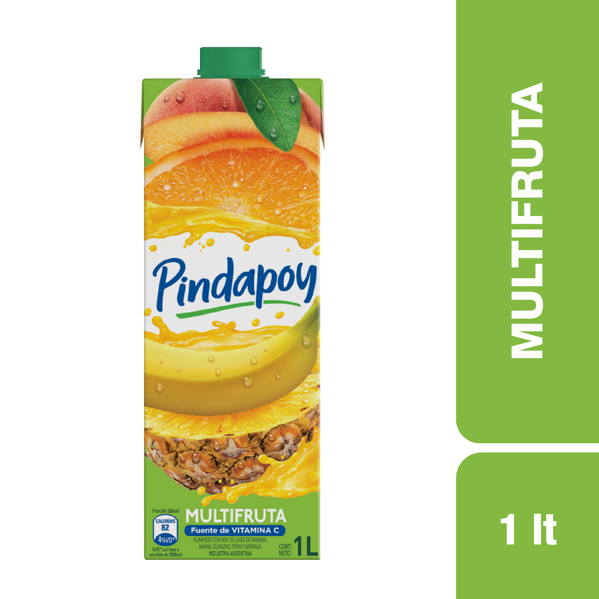 Jugo Pindapoy multifruta 1 l.