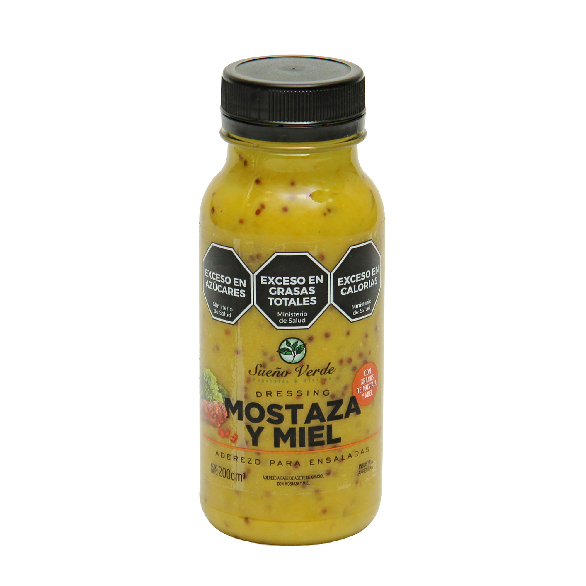 Dressing mostaza y miel Sueño verde 200 g