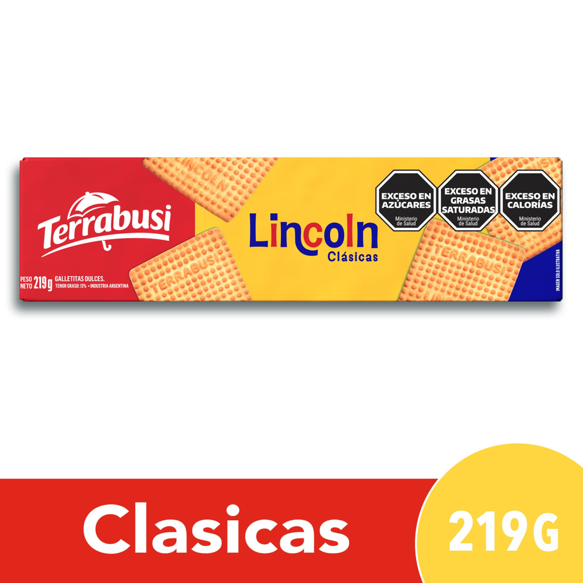 Galletitas Dulces Lincoln Clásicas 219 G