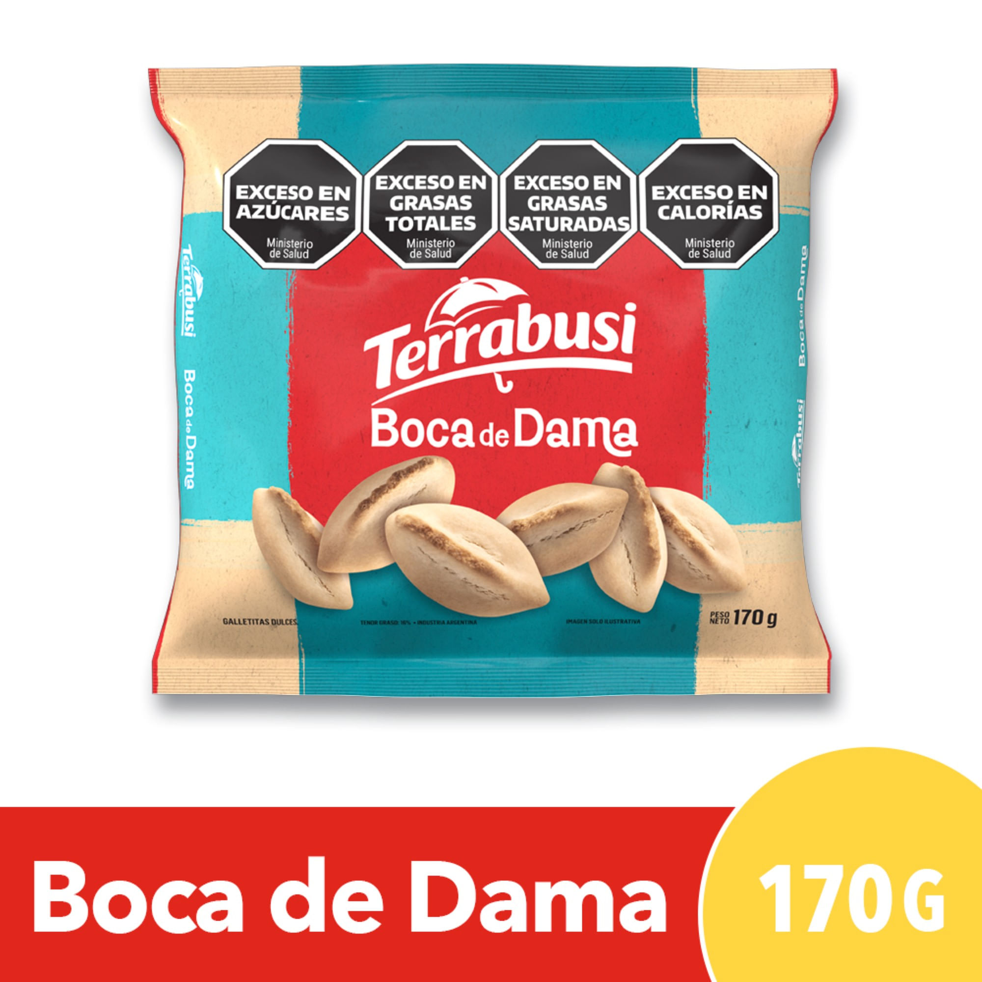 Galletitas Dulces Terrabusi Boca De Dama 170 G