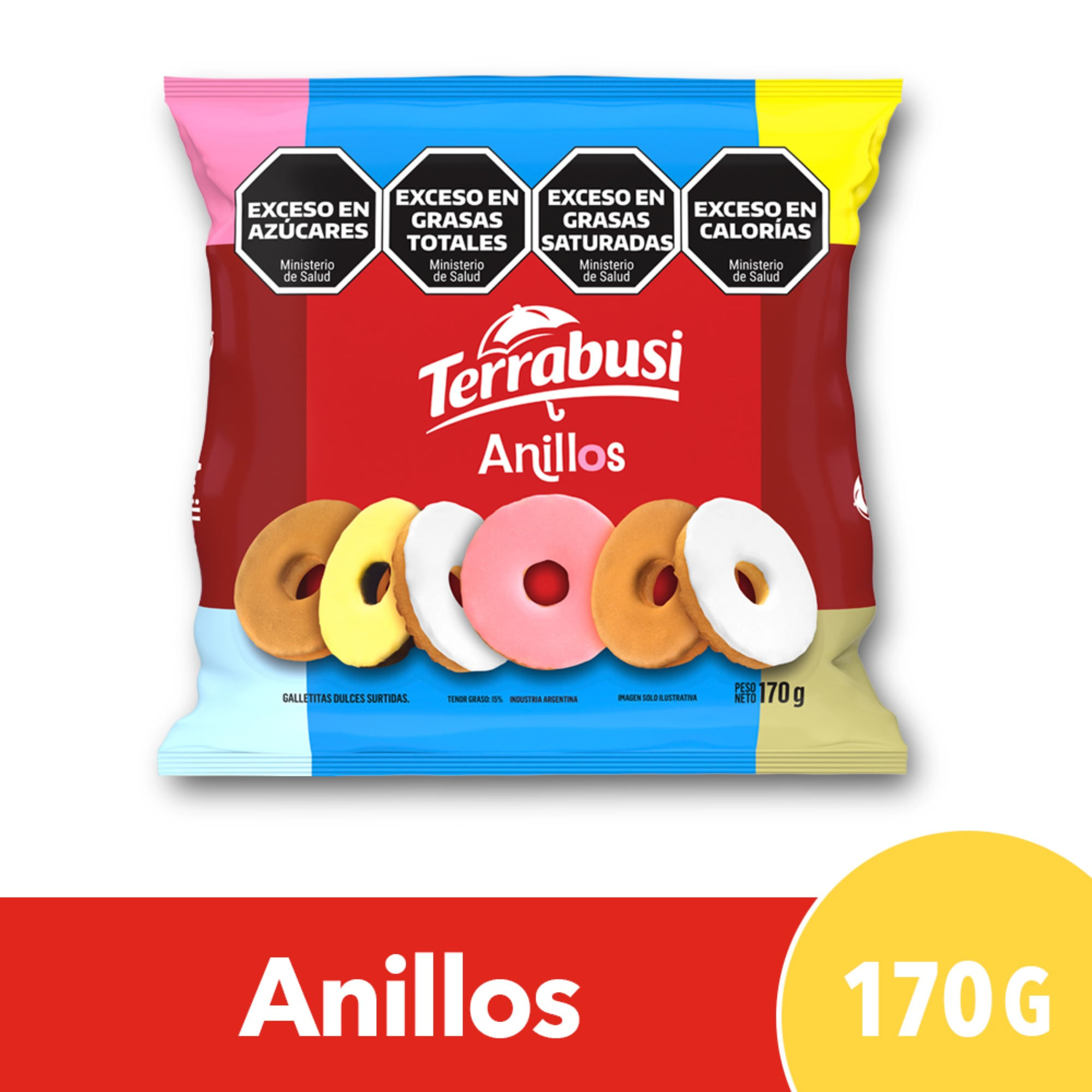 Galletitas Dulces Terrabusi Anillitos 170 G