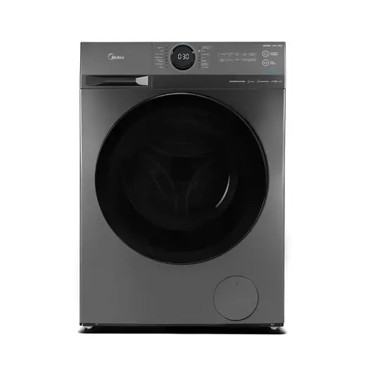 Lavasecarropas Midea Inverter 12 Kg Mf200d120b Gris