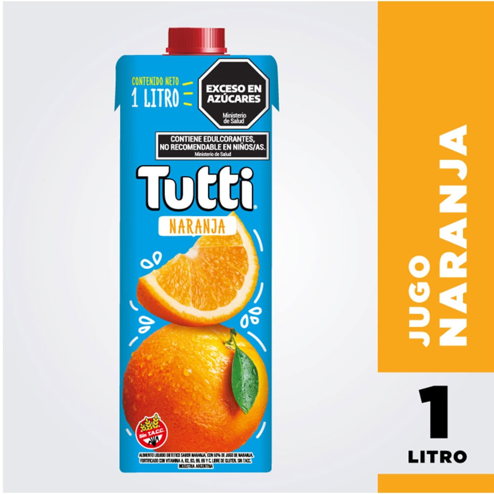 Jugo Listo Tutti Naranja 1 L