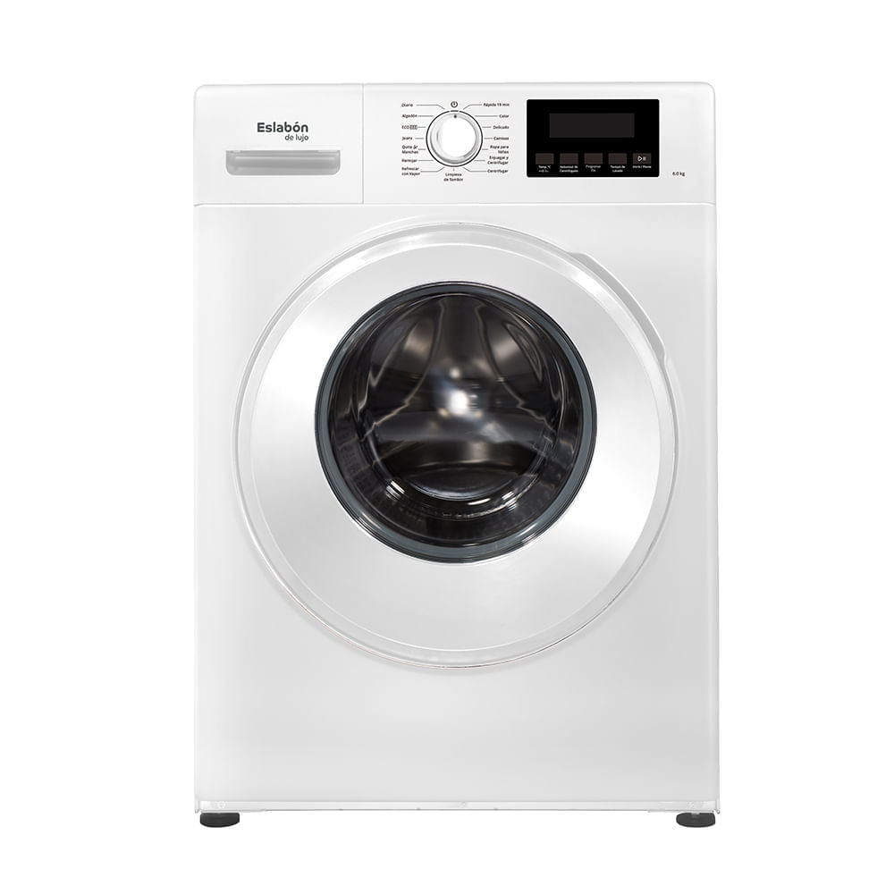 Lavarropas EslabóN De Lujo Carga Frontal 6kg Blanco