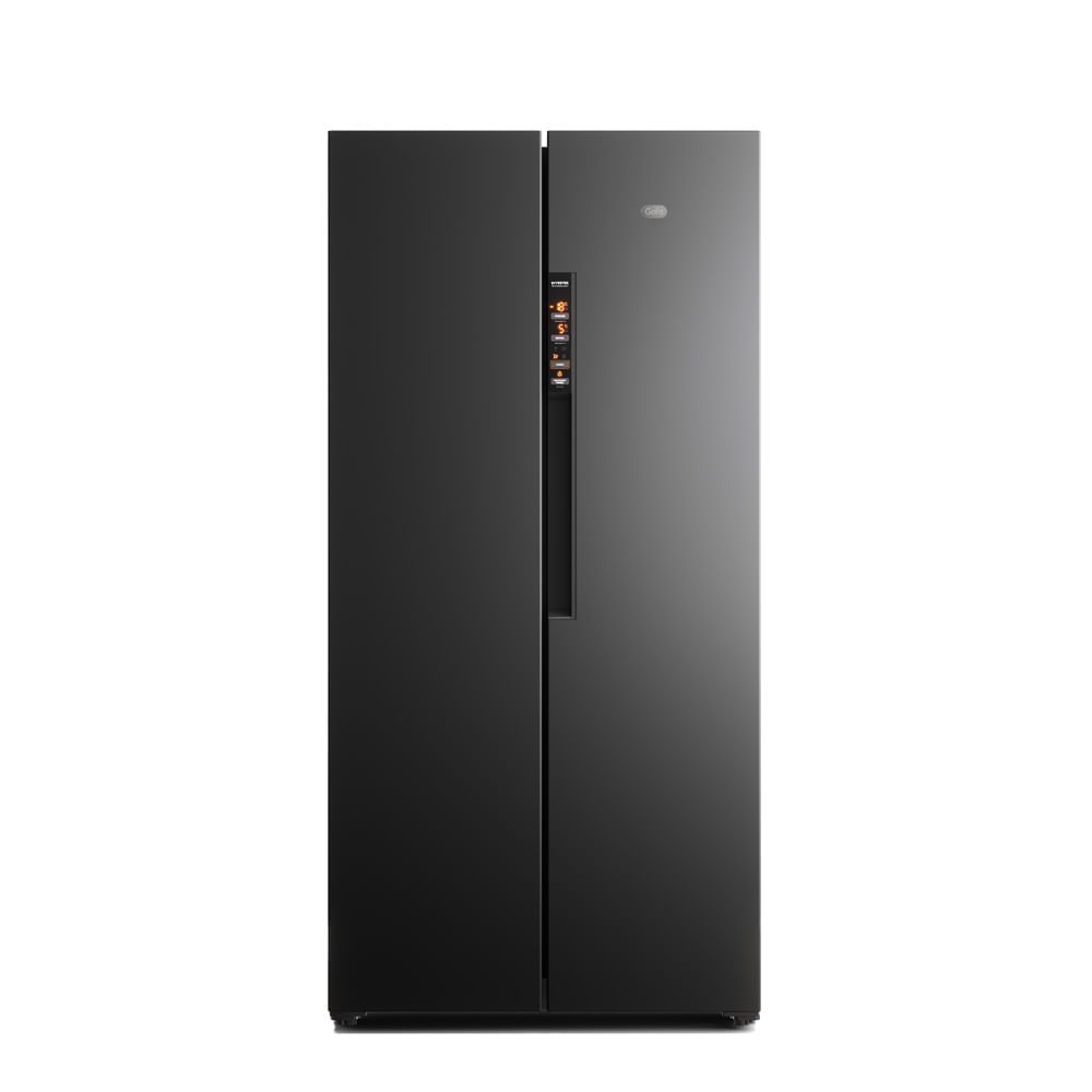 Heladera Gafa 457l No Frost Side By Side Con TecnologíA Inverter Negra Hgsbs457n