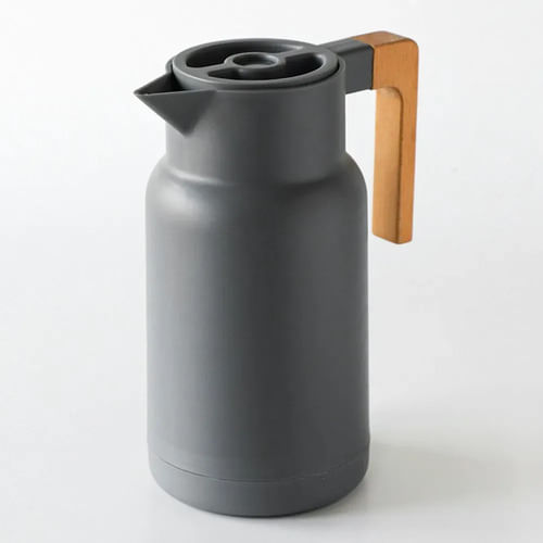 Jarra Térmica Gris Blackly 1 L Bebidas Calientes Y Frías Gris