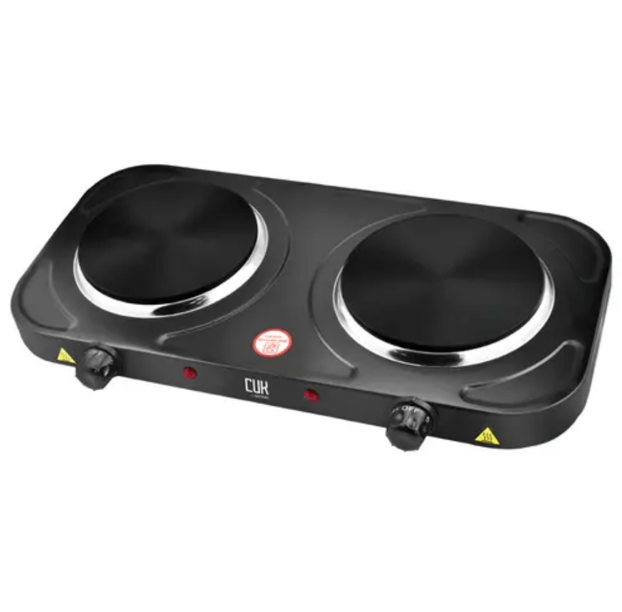 Anafe Eléctrico Cuk by Gadnic 2 Hornallas 2500W