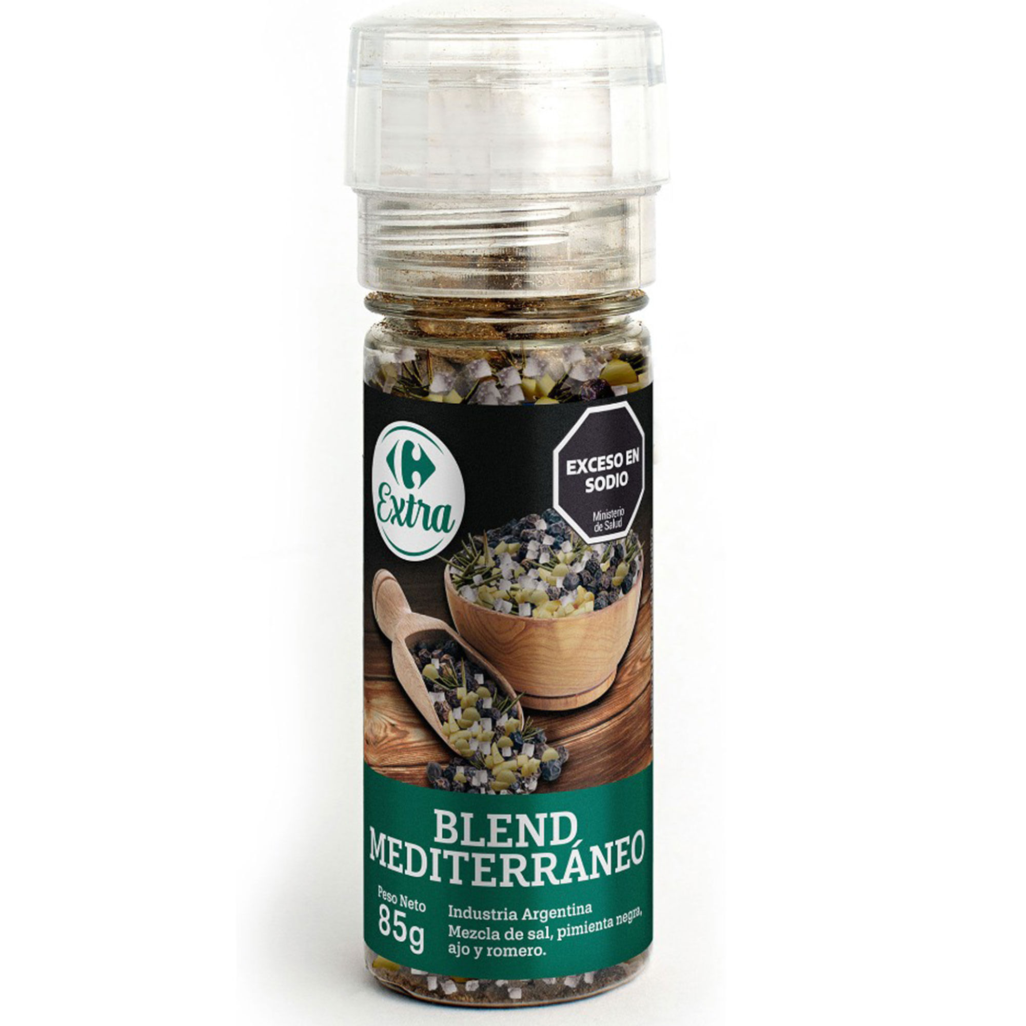 Molinillo Blen Mediterraneo Carrefour Extra 85 grs