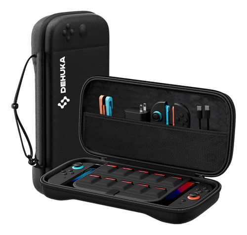 Estuche RíGido De Transporte Compatibles Con Nintendo Switch V2 Protector PortáTil Dehuka