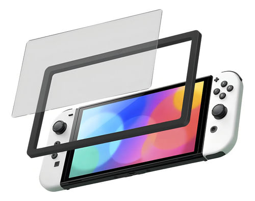 Protector De Pantalla Cristal Compatible Con Nintendo Oled