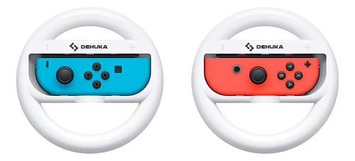 Dehuka Accesorio Compatible Con Nintendo Switch V2 Joy Con Blanco