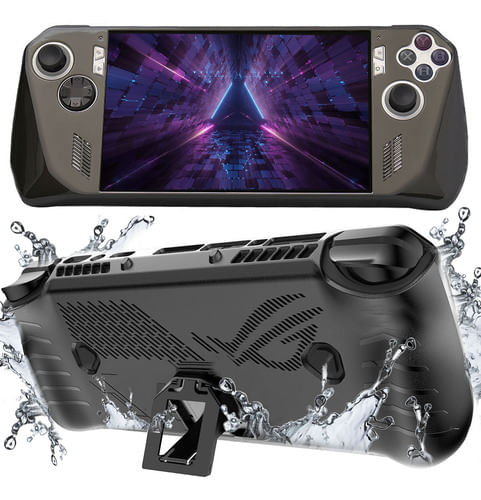 Soporte Y Carcasa Compatibles Con Asus Rog Ally Dehuka AcríLico Transparente