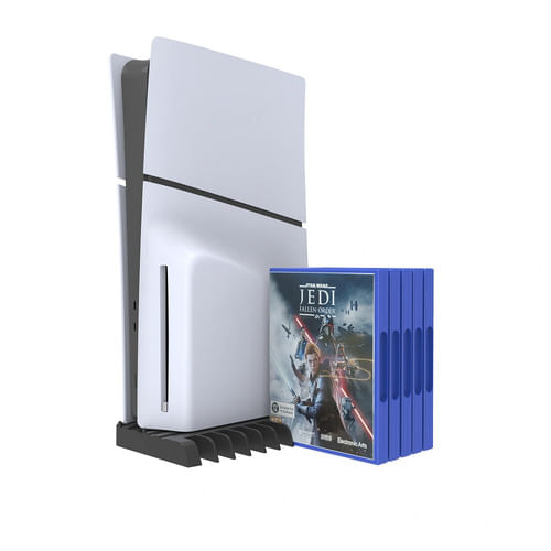 Stand Dehuka Compatible Con Ps5 Slim Y Ps5 Pro Con Ranuras Para 11 Discos