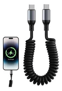 Cable De Carga Rápida Dehuka Pd 60W Usb-C A Usb-C – 5A, Tipo C Spring Para Huawei, Honor, Xiaomi, Redmi, Poco Y Samsung