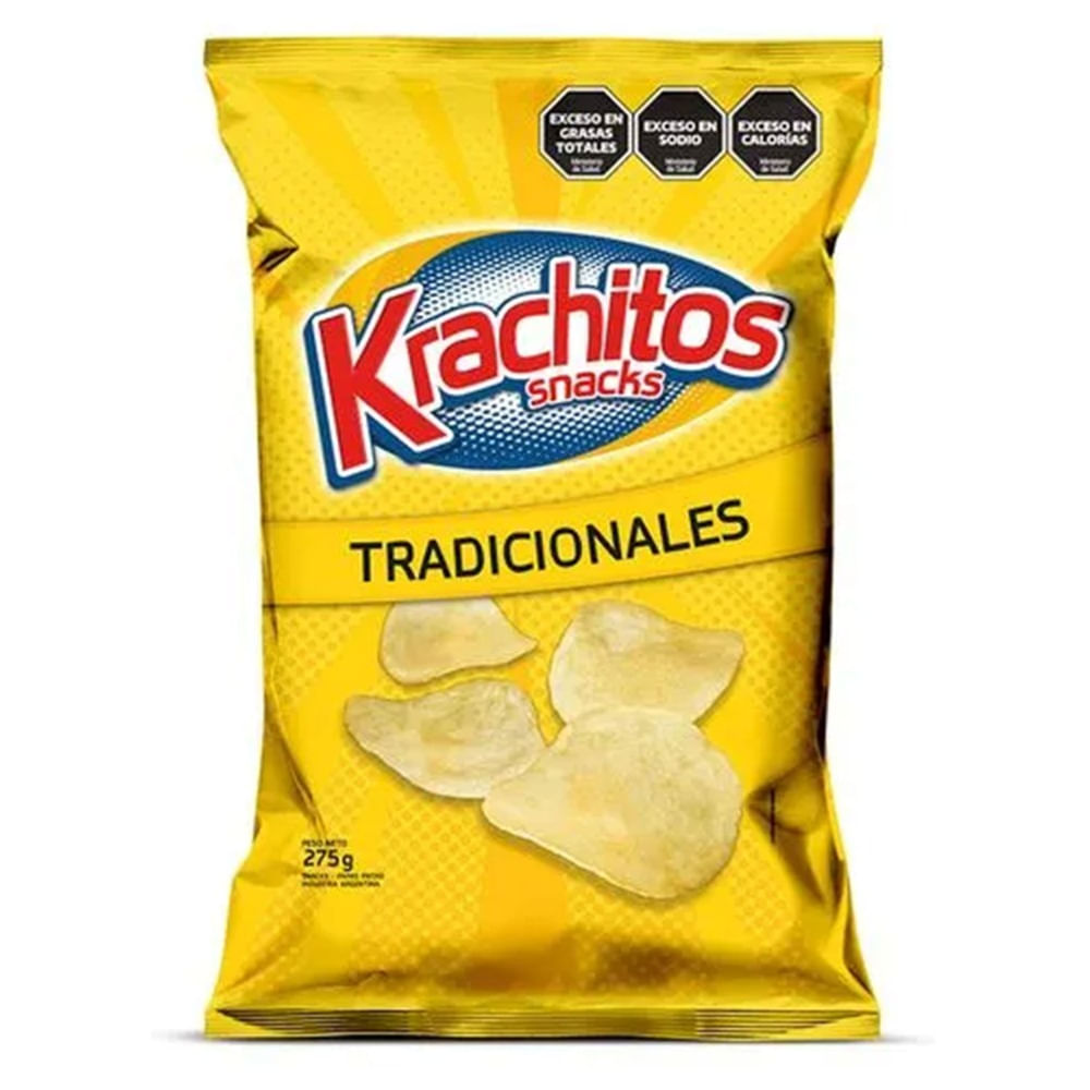 Papas fritas tradicional Krachitos 275 grs