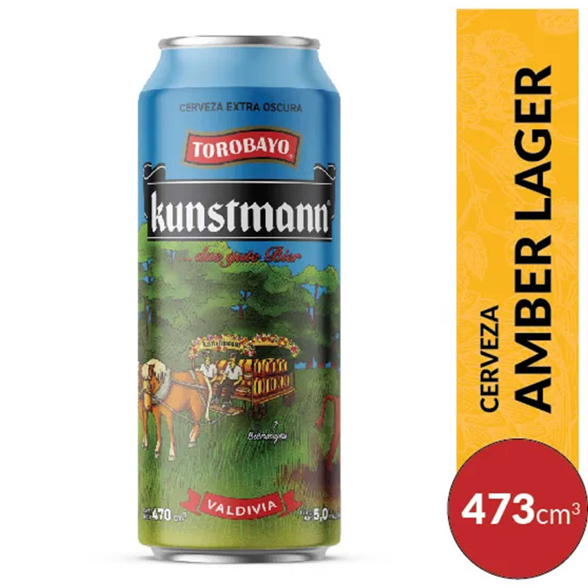 Cerveza Torobayo Lata Kunstmann 473 Cc