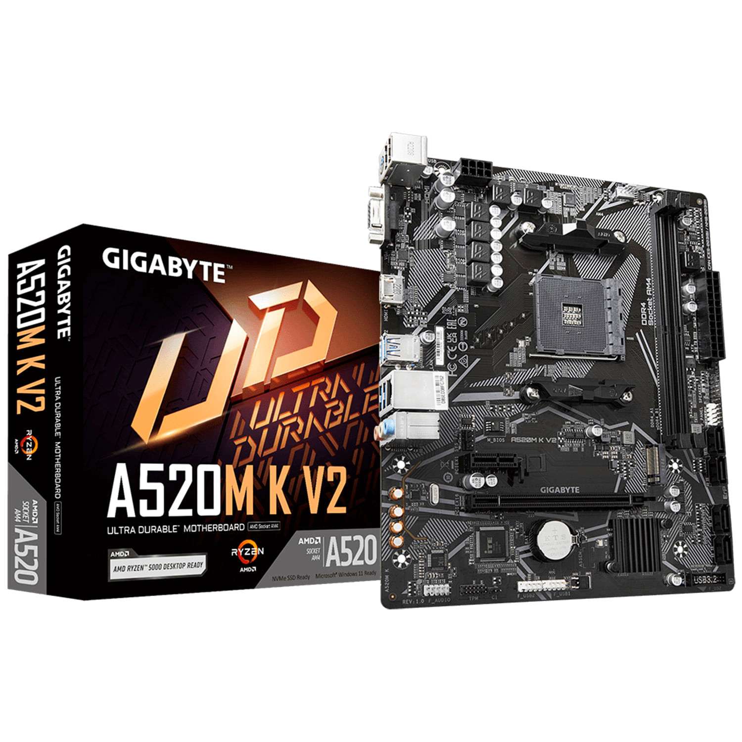 Mother Gigabyte Am4  K V2 Ddr4 9ma52mk2-00-G11