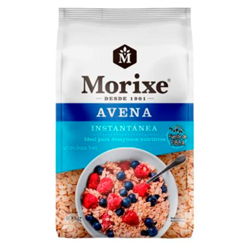 Avena instantanea Morixe 400 g.