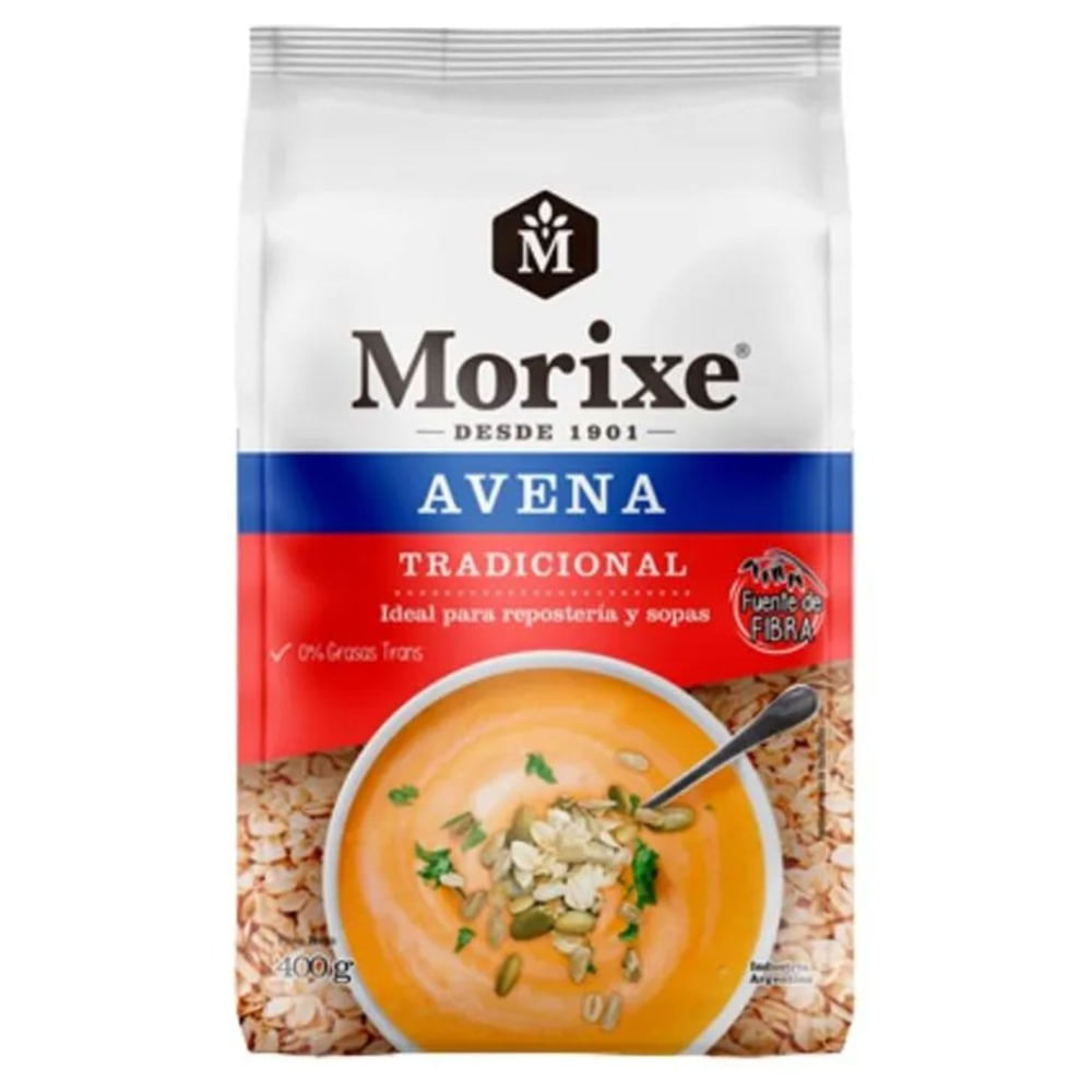 Avena tradicional Morixe 400 g.