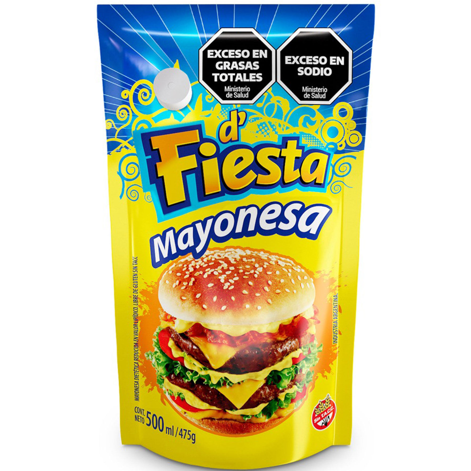 Mayonesa D'Fiesta 500 Ml