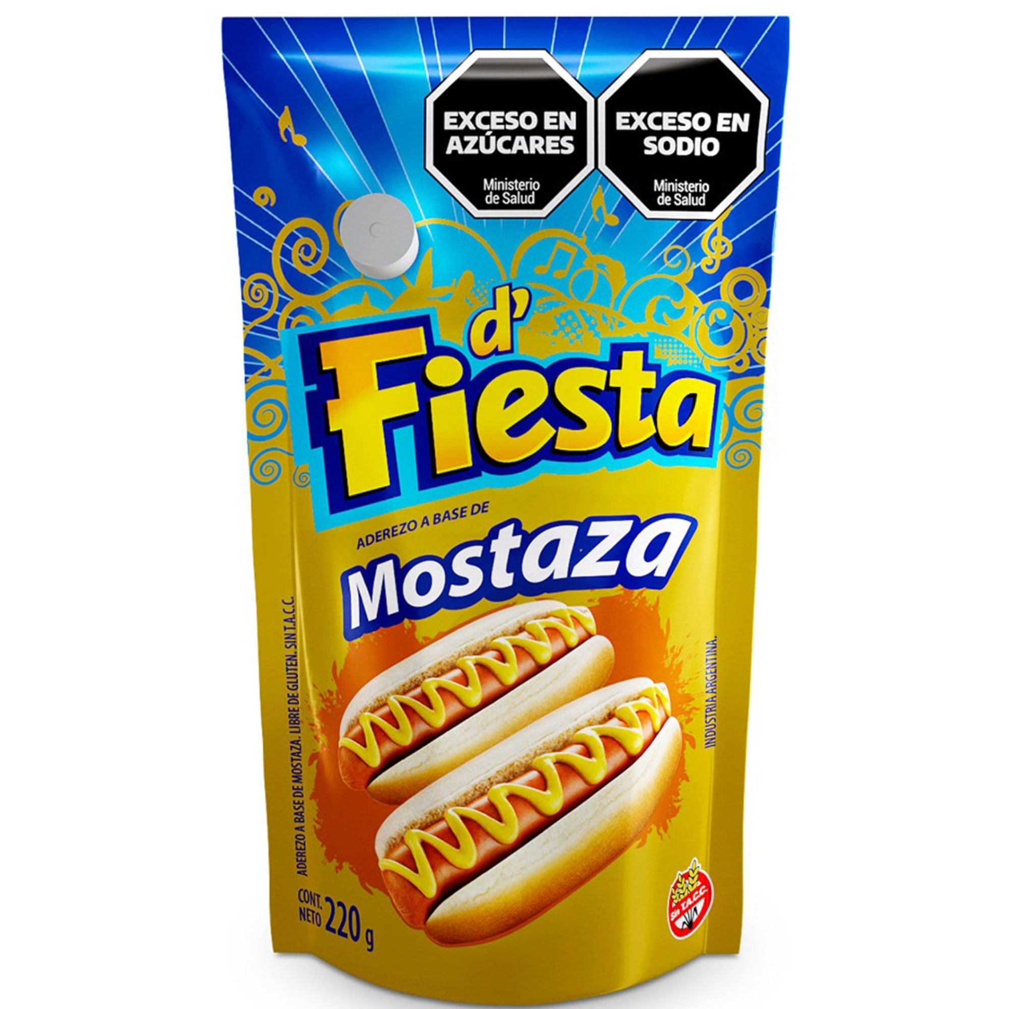 Mostaza D' Fiesta 220 G