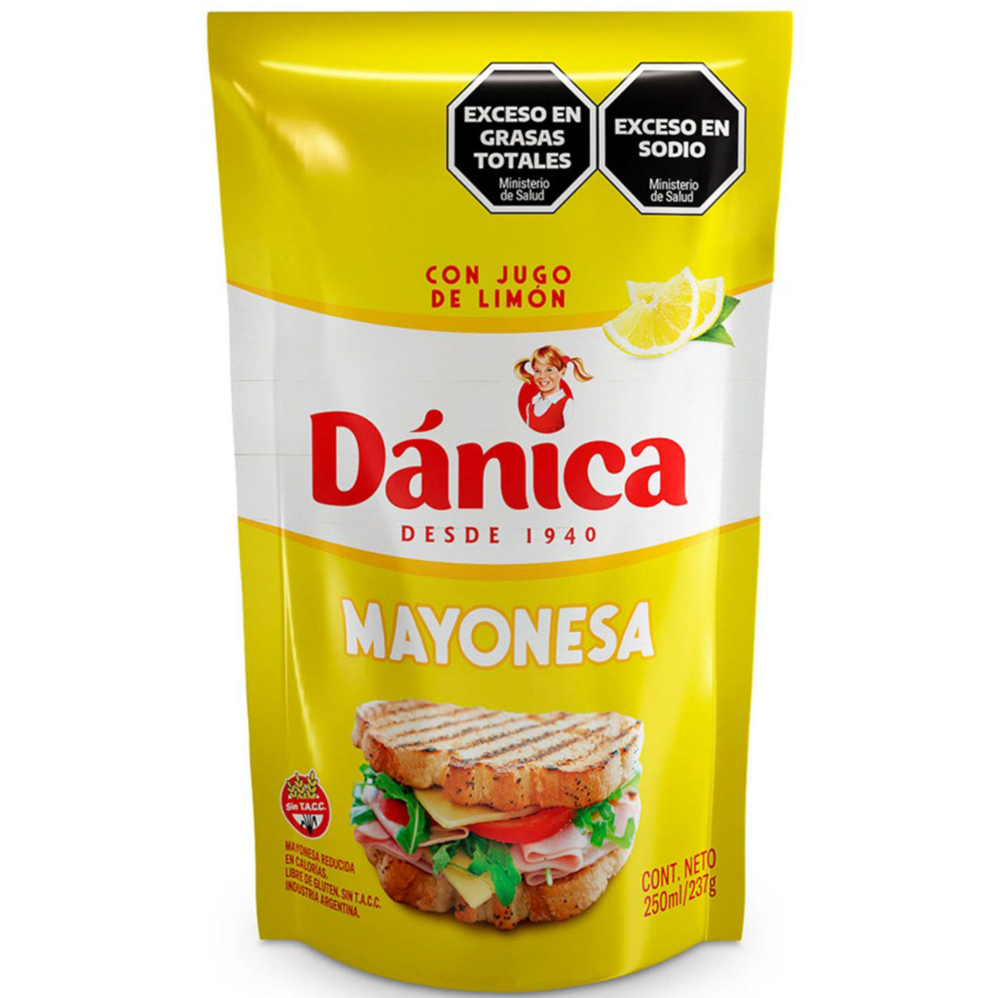 Mayonesa Dánica Dp 250 Cc.