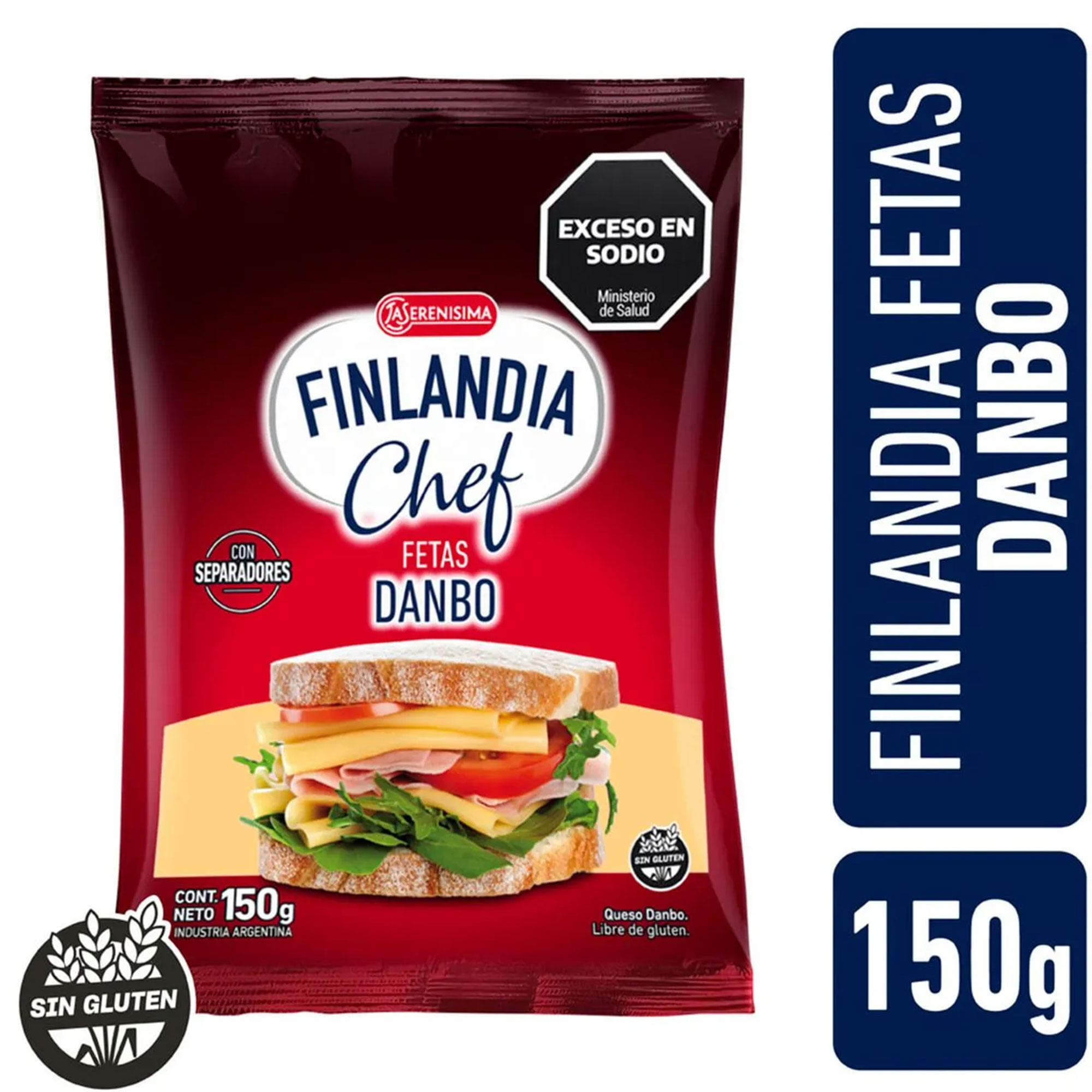 Queso Danbo Finlandia Chef Feteado 150 G