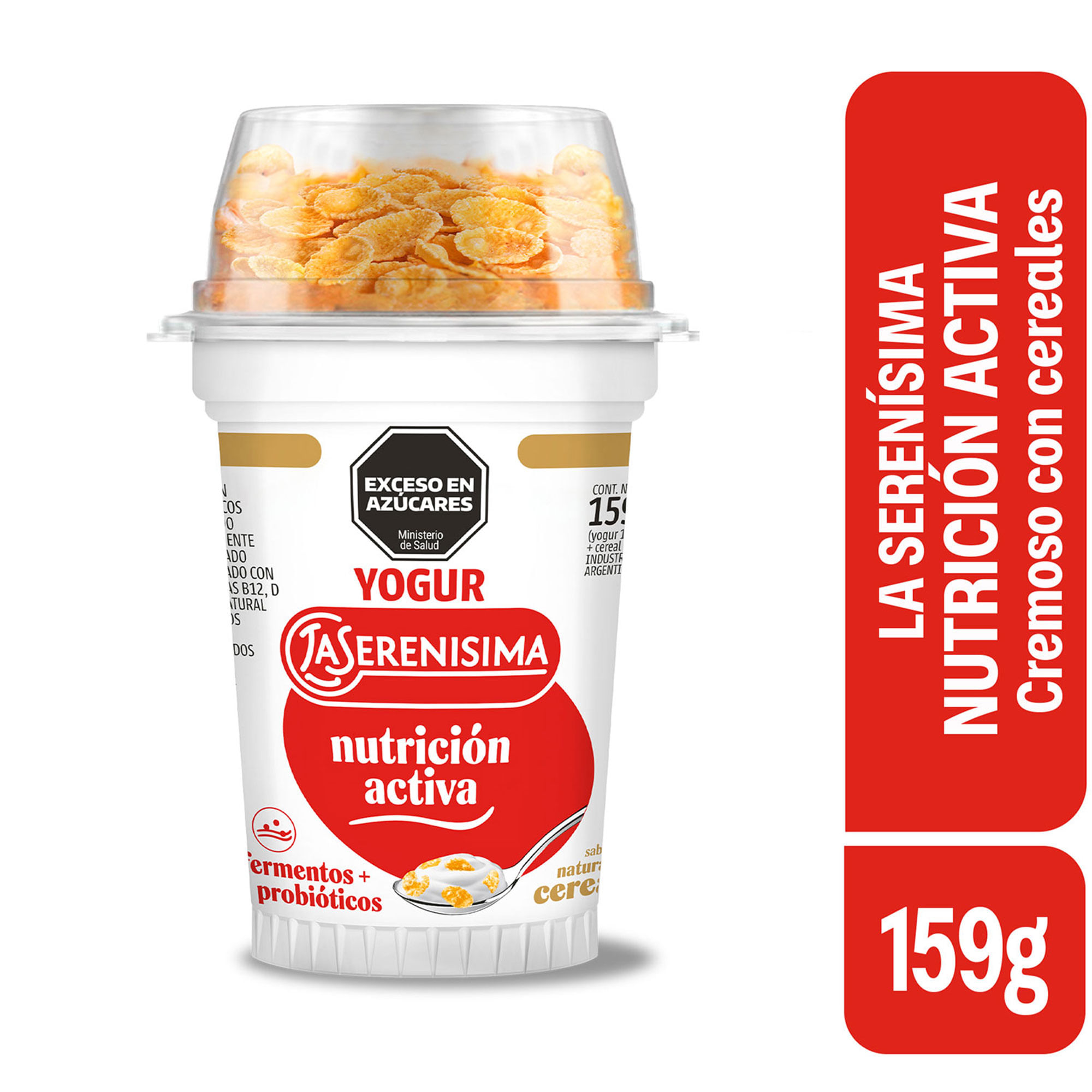 Yogur Cremoso La Serenísima Nutrición Activa Con Cereales 159 G