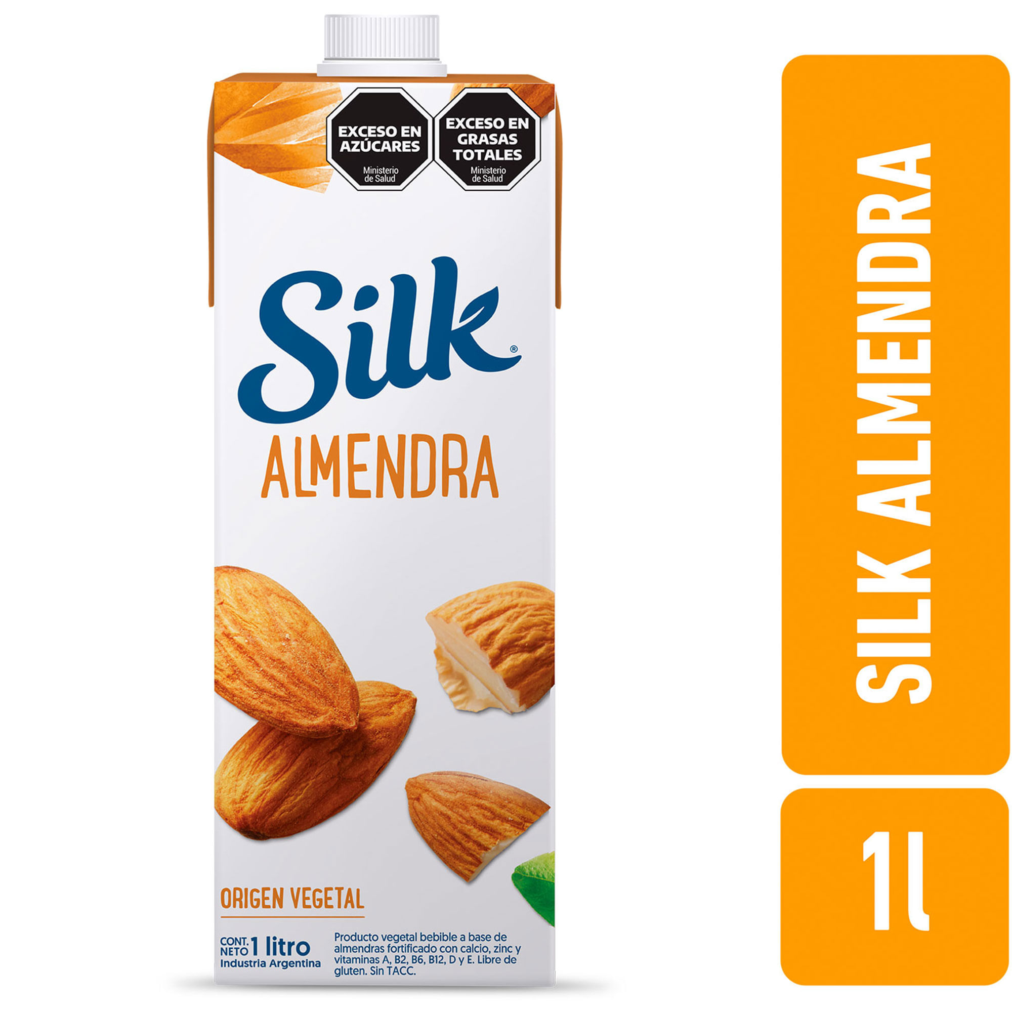 Bebida a base de almendras endulzada Silk 1lt