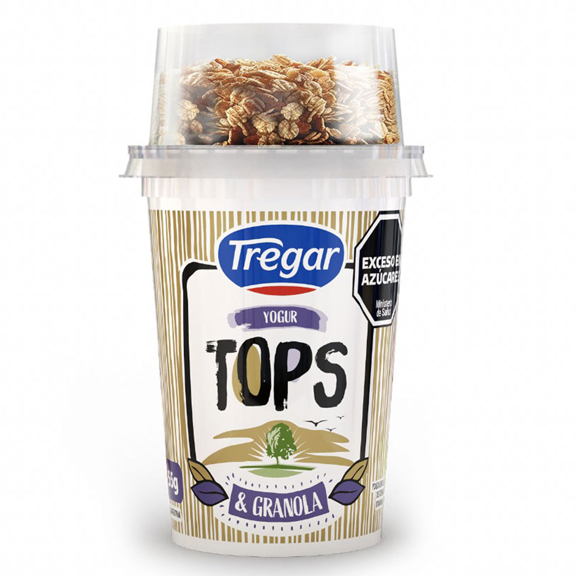 Yogur entero Tregar con granolas 164 grs