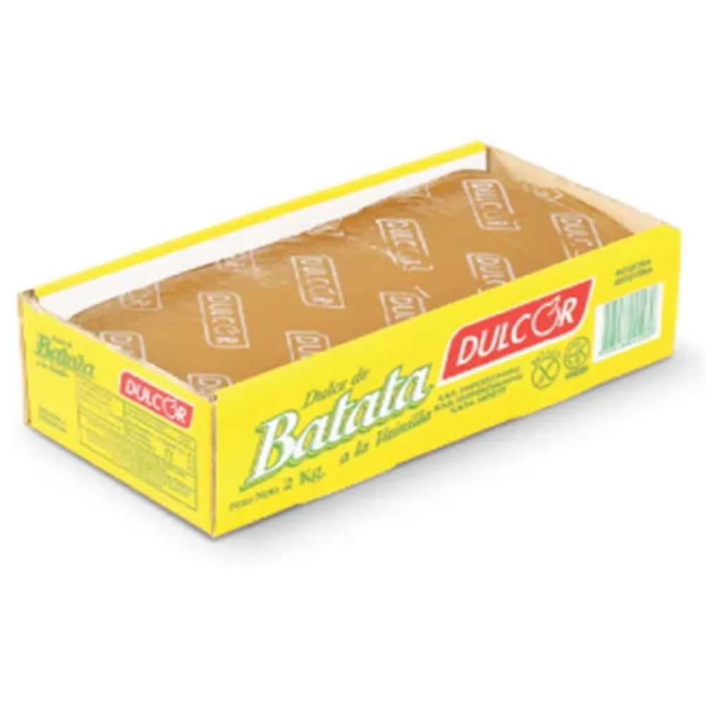 Dulce de batata vainilla Dulcor x kg