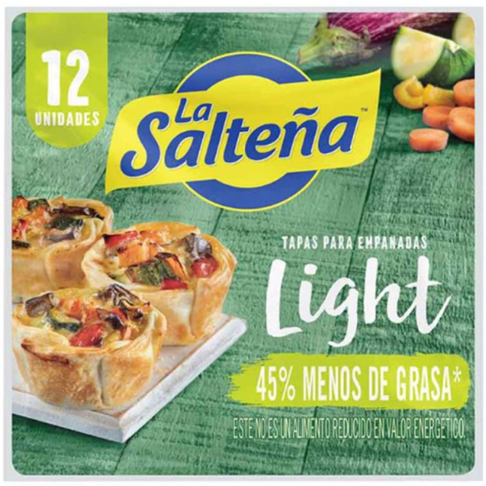 Tapas Para Empanadas La Salteña Balance 330 G 12u