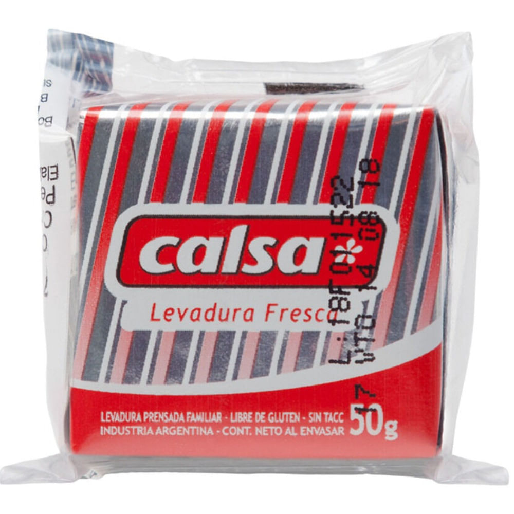 Levadura Fresca Calsa 50 G