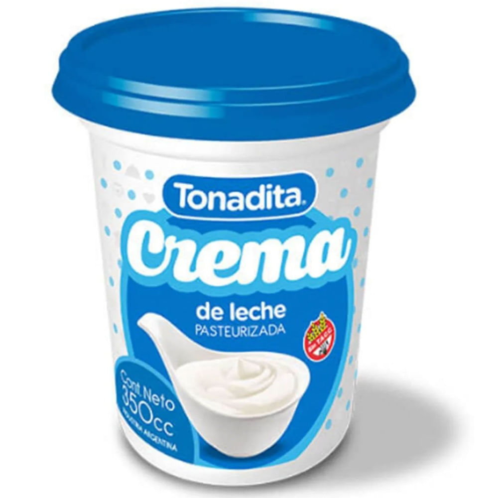 Crema Tonadita tradicional 350 cc.