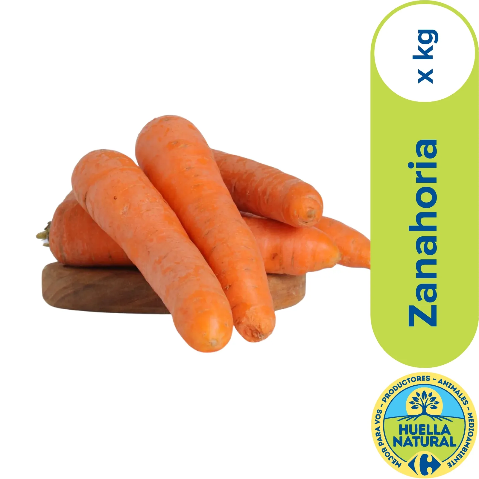 Zanahoria Huella Natural x kg.