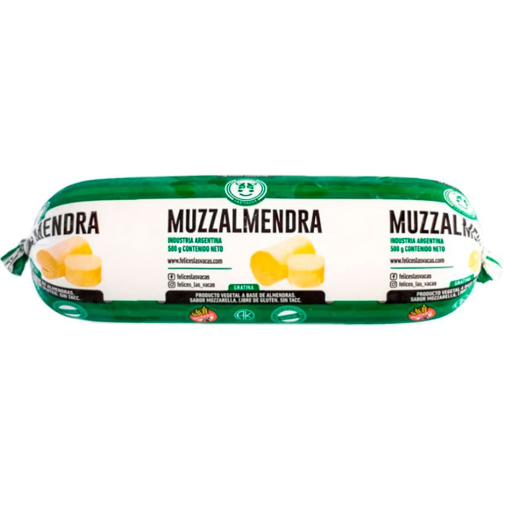 Muzzalmendra vegana Felices Las Vacas 500 g.