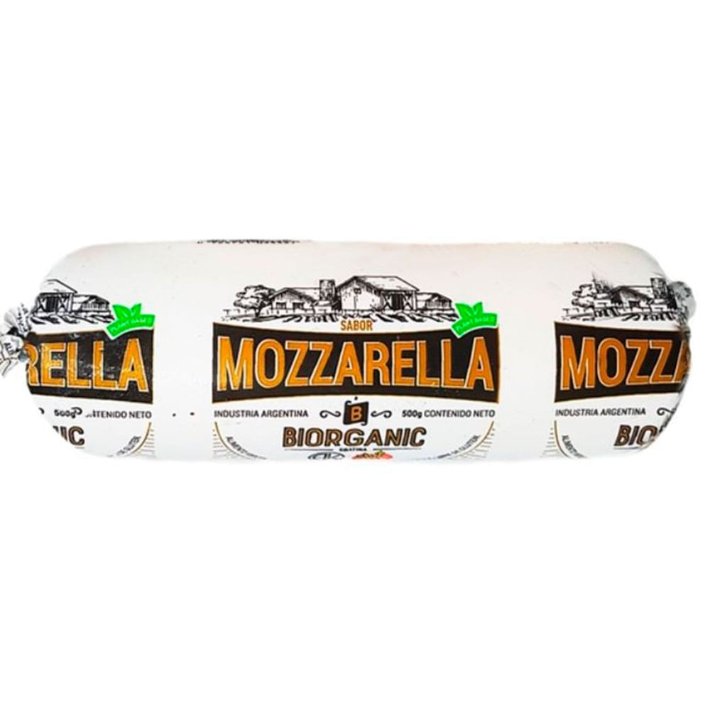 Mozzarella vegana Biorganic 500 g.