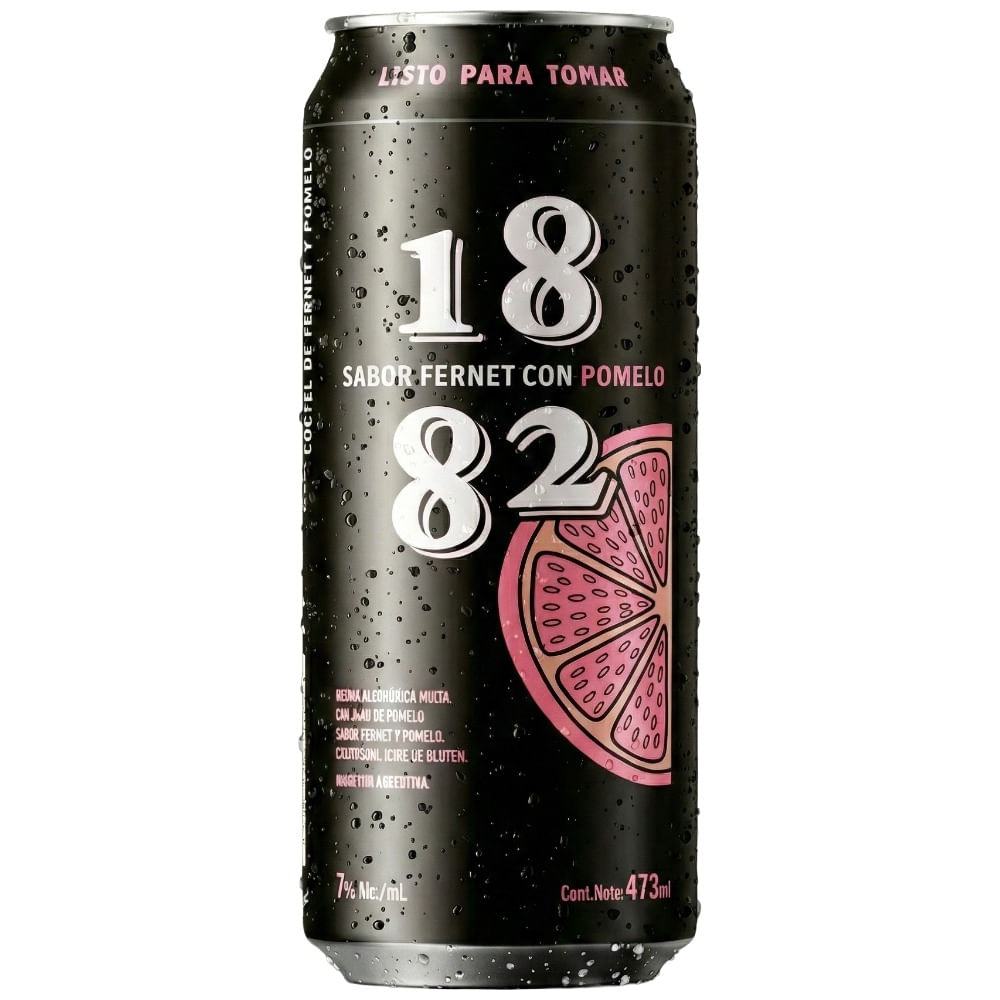 Fernet 1882 Con Pomelo 473 Ml