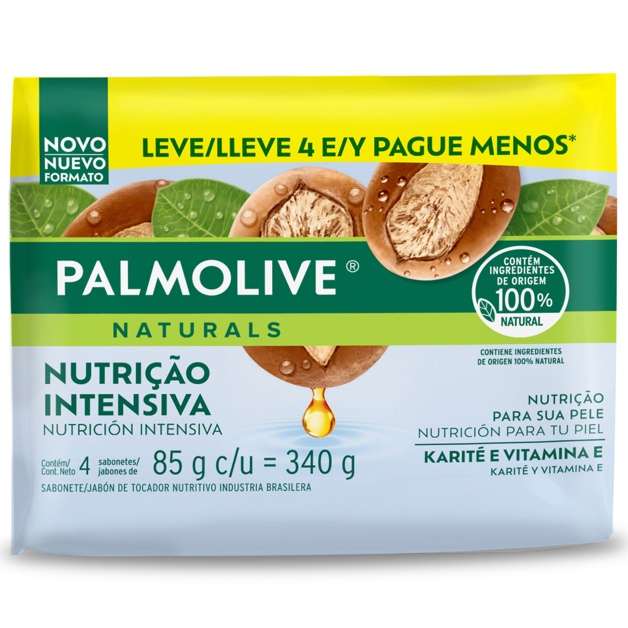 Jabón de tocador Palmolive 4 uni