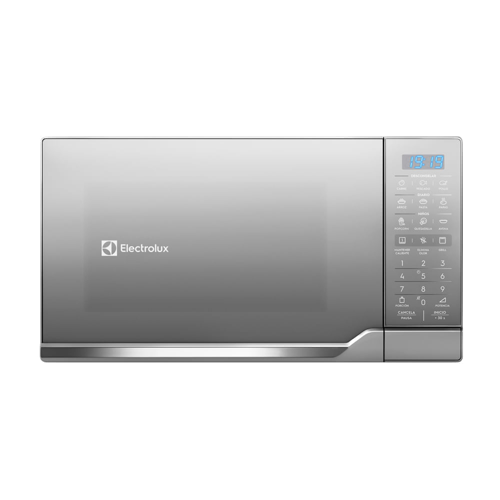 Microondas Electrolux 30l Plata Con Grill Y FuncióN Descongelar Emdm30g5gsyg