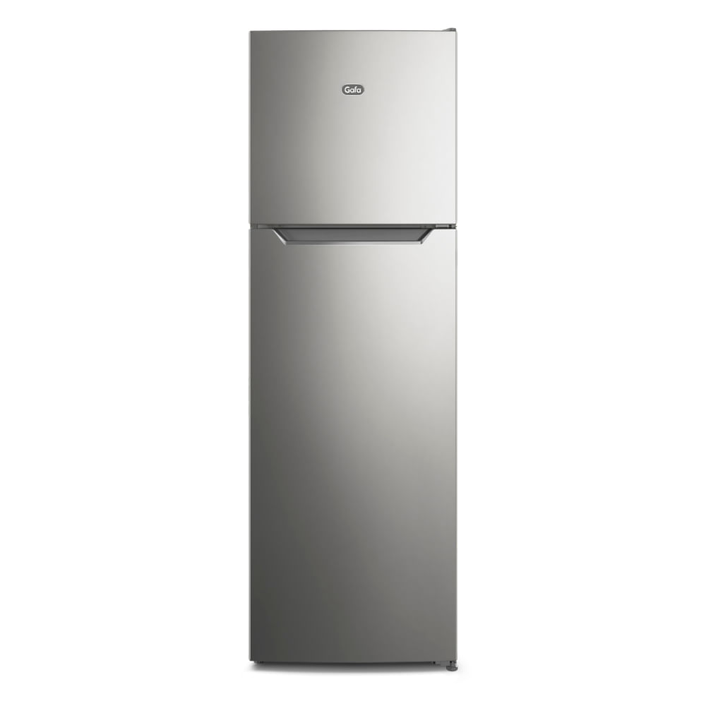 Heladera Gafa 319l Top Freezer Puerta Reversible Plata Hgf311p