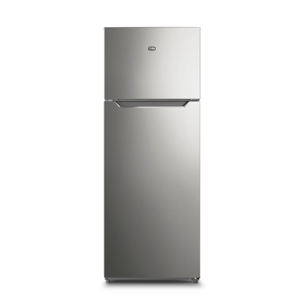 Heladera Gafa 257l Top Freezer Puerta Reversible Plata Hgf252p