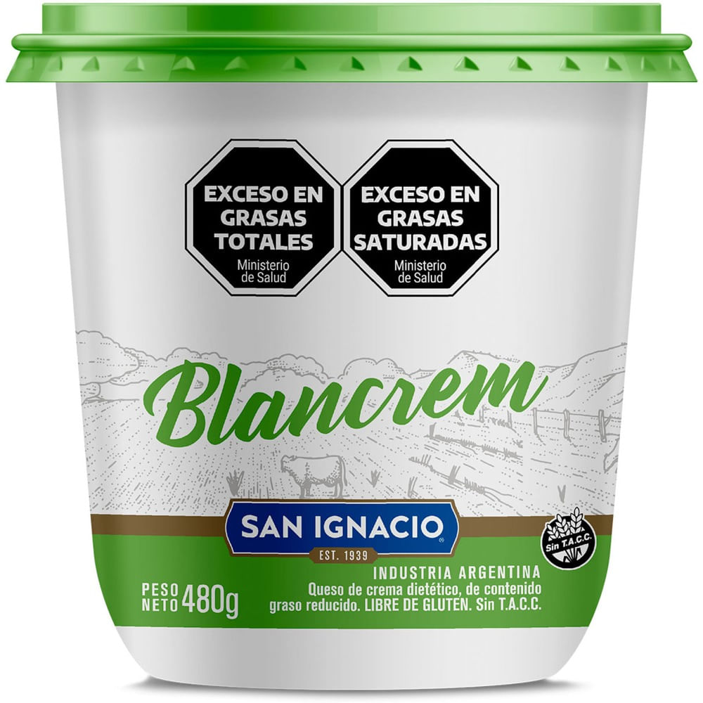 Queso Crema San Ignacio Light 480g