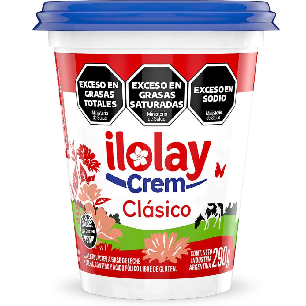 Queso Crema Ilolay Clásico 290 G
