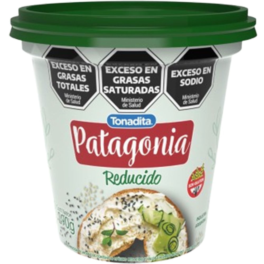 Queso Untable Tonadita Patagonia Reducido 290 G